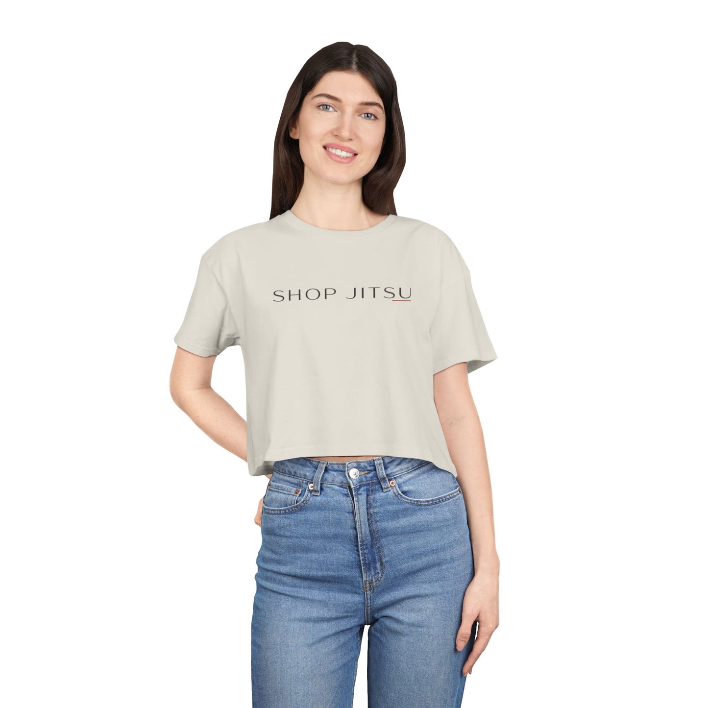 Shopjitsu Crop Tee