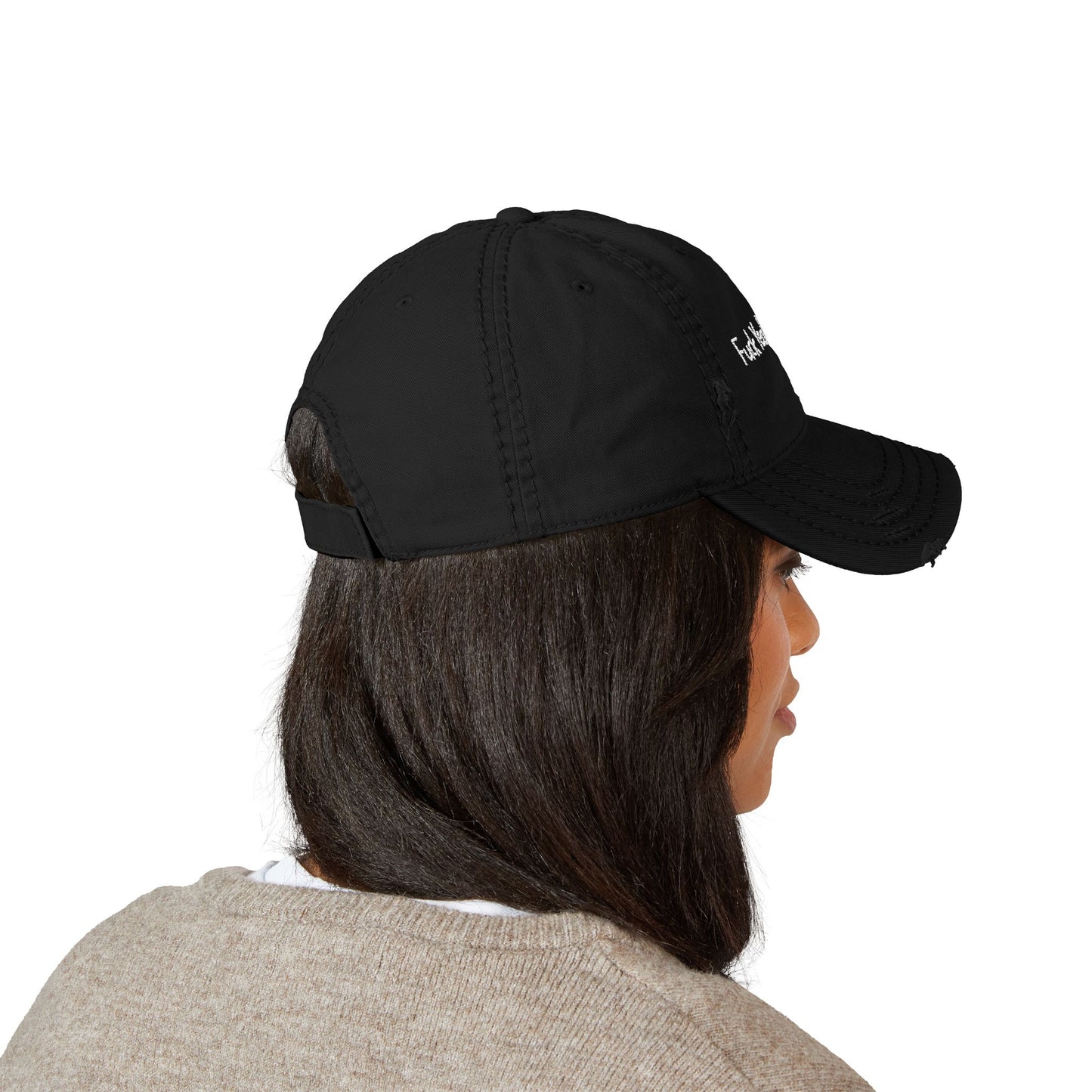 Fuck Yeah dot Com Distressed Dad Hat